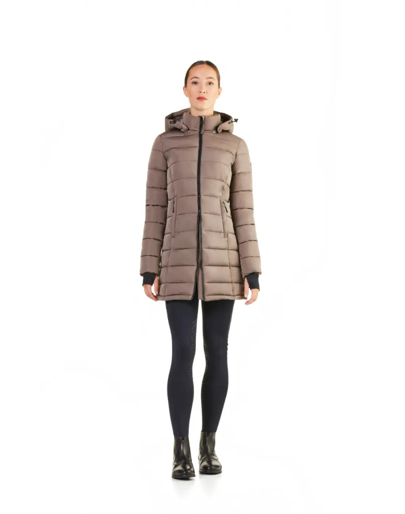 Parka longue femme EGO7 Era | Protection hivernale pour sports équestres