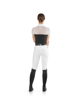 Chemise de concours femme EGO7 Florentine | Protection UV et style pour l'équitation