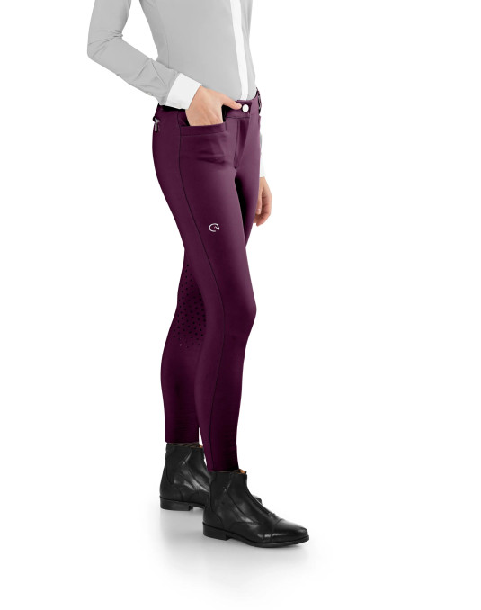 Pantalon d'équitation femme EGO7 Jumping EJ | Full seat pour le saut d'obstacles