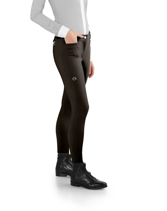 Pantalon d'équitation femme EGO7 Jumping EJ | Full seat pour le saut d'obstacles