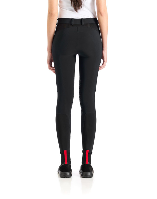 Pantalon d'équitation femme Jumping Ribbed Breeches| Grip EGO7 pour le saut d'obstacles