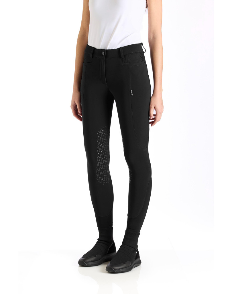 Pantalon d'équitation femme Jumping Ribbed Breeches| Grip EGO7 pour le saut d'obstacles