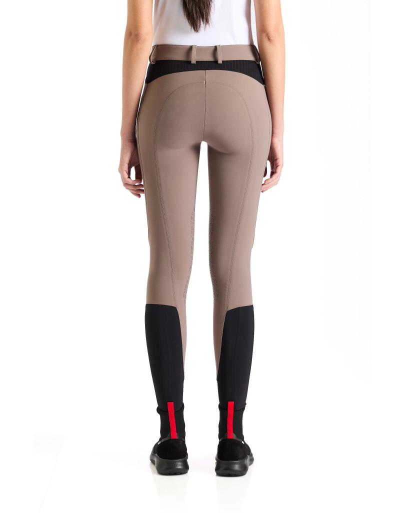 Pantalon d'équitation femme Jumping Ribbed Breeches| Grip EGO7 pour le saut d'obstacles