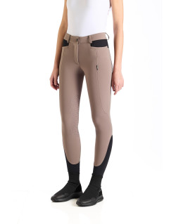 Pantalon d'équitation femme Jumping Ribbed Breeches| Grip EGO7 pour le saut d'obstacles