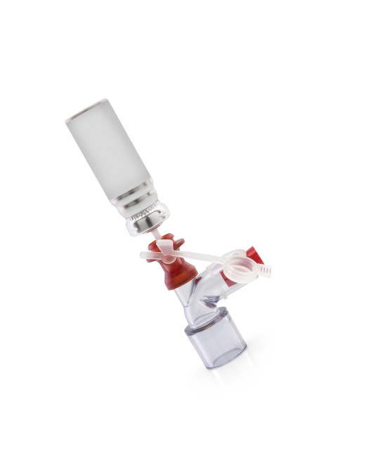 SAHOMA-II Adaptateur pour dosage d'aerosol