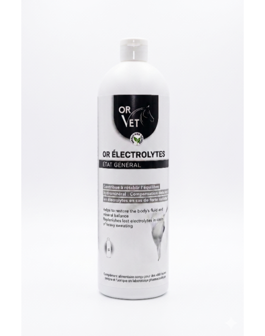 OR ELECTROLYTES - Complément en électrolytes pour chevaux de sport