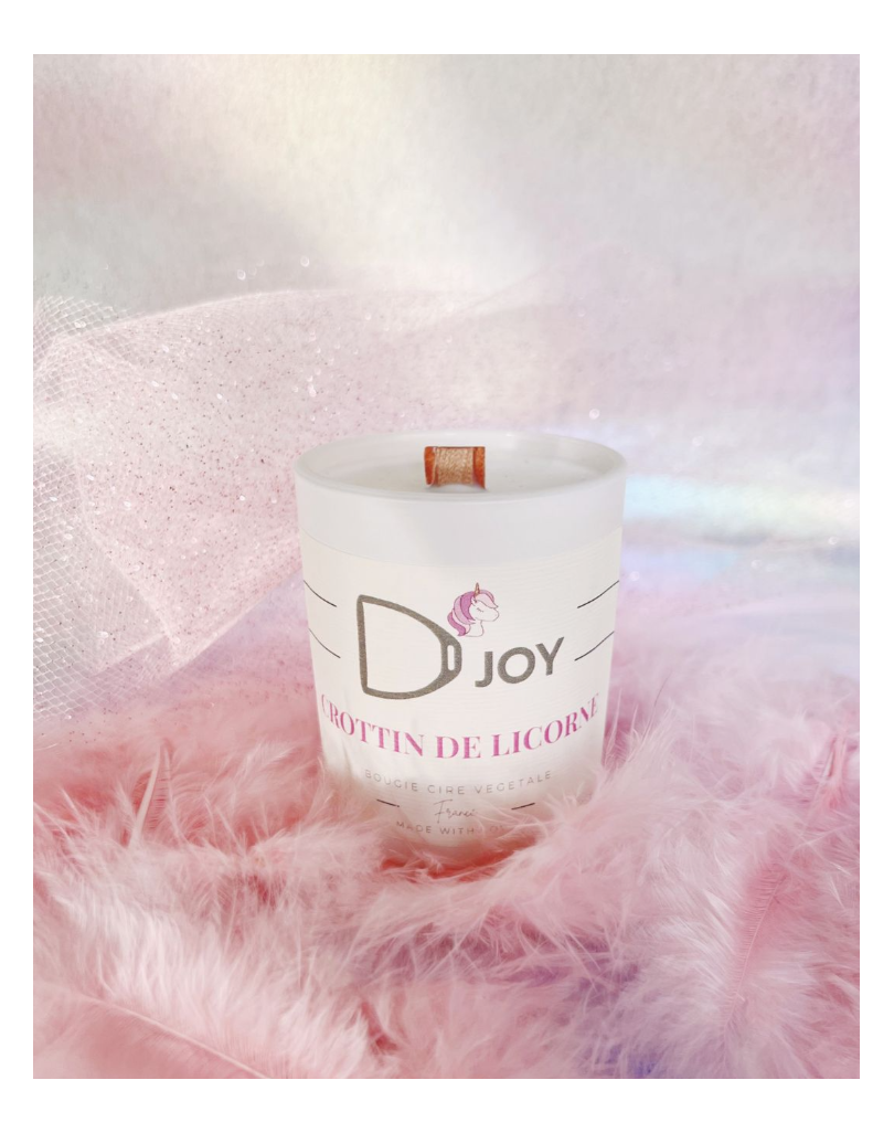 Bougie MINI D'Joy "Crottin de Licorne"