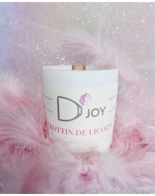 Bougie MINI D'Joy "Crottin de Licorne"