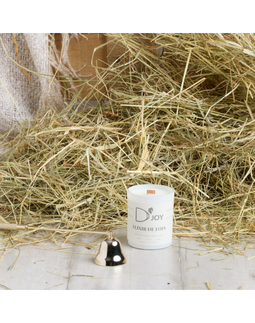 Bougie MINI D'Joy "Elixir de Foin"