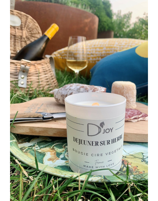 Bougie D'Joy "Déjeuner sur Herbe" 150 gr