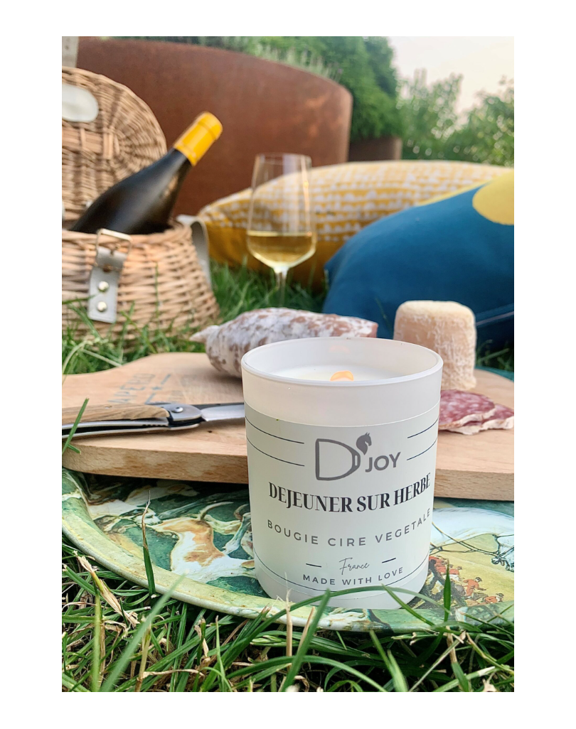 Bougie D'Joy "Déjeuner sur Herbe" 150 gr