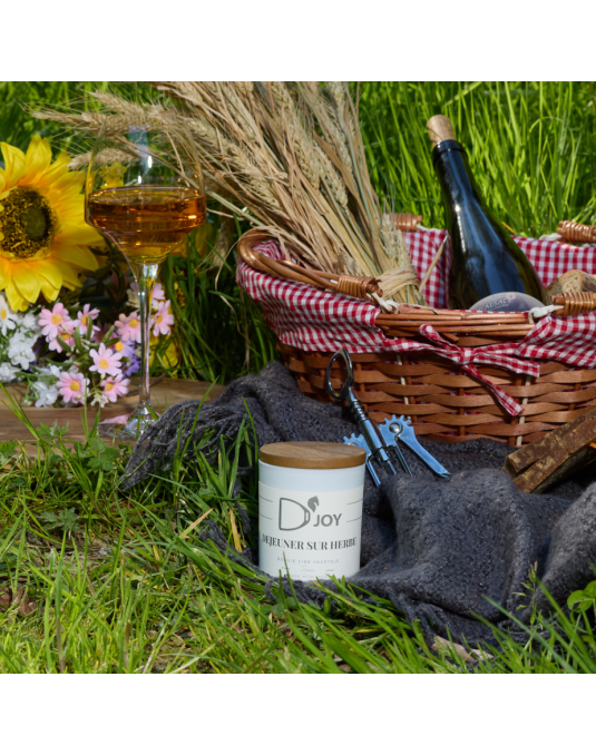 Bougie D'Joy "Déjeuner sur Herbe" 150 gr