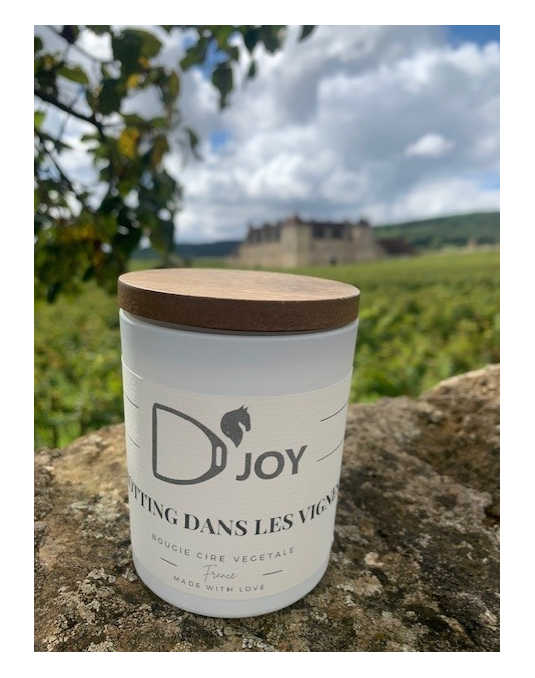 Bougie D'Joy "Trotting dans les Vignes" 150 gr