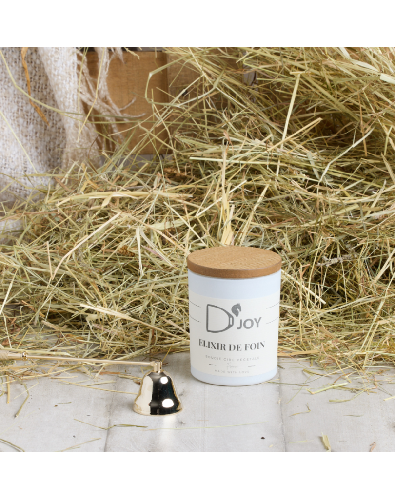 Bougie D'Joy "Elixir de Foin" 150 gr