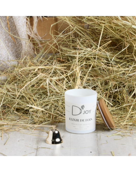 Bougie D'Joy "Elixir de Foin" 150 gr