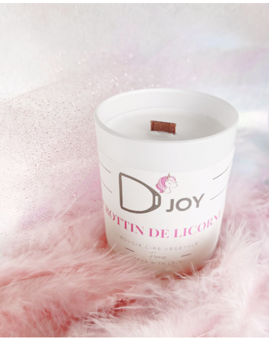 Bougie D'Joy "Crottin de Licorne" 150 gr