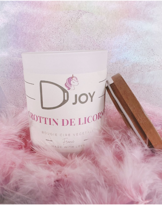 Bougie D'Joy "Crottin de Licorne" 150 gr
