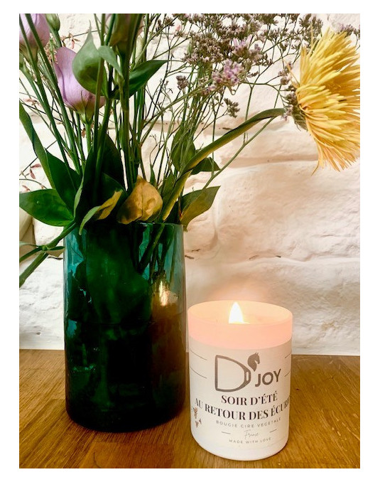 Bougie D'Joy "Soir d'été au retour des Ecuries" 150 gr