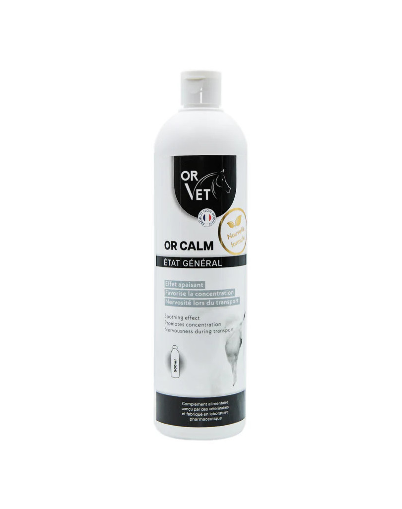 OR CALM - Solution naturelle anti-stress pour chevaux nerveux