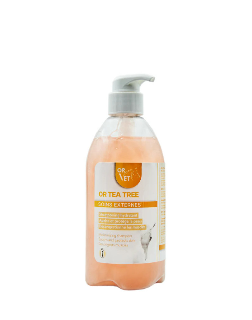 OR TEA TREE - Shampoing naturel antibactérien pour chevaux