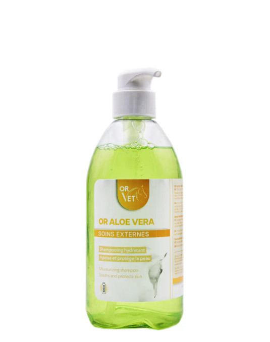 OR ALOE VERA - Shampoing hydratant et apaisant pour chevaux