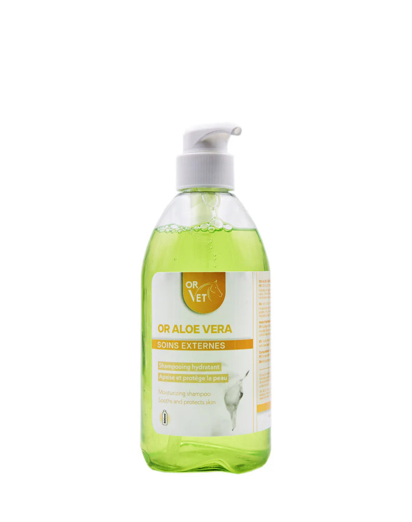 OR ALOE VERA - Shampoing hydratant et apaisant pour chevaux