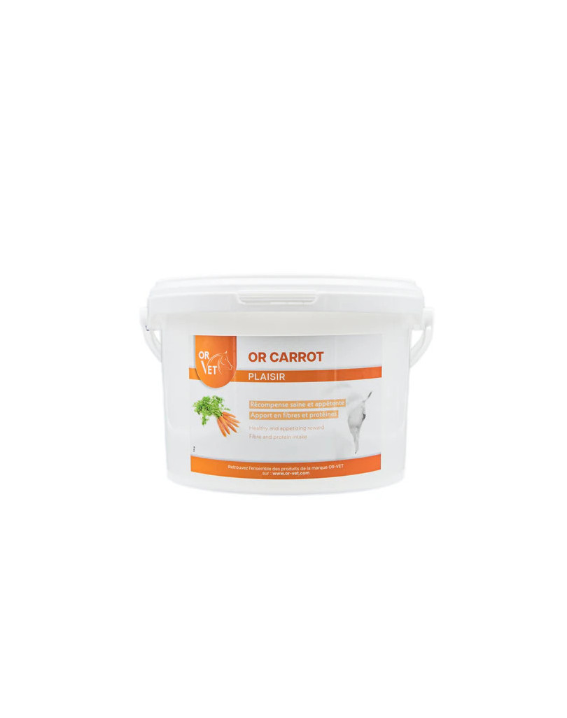 OR CARROT - Friandises naturelles à la carotte pour chevaux